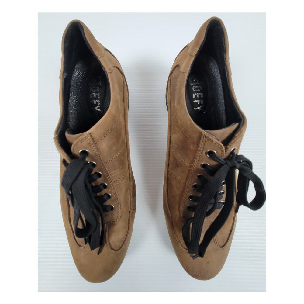 Gravity Defyer‎ G-Defy Mens 12 Dugan Tan Nubuck Comfort Casual Leather Shoes